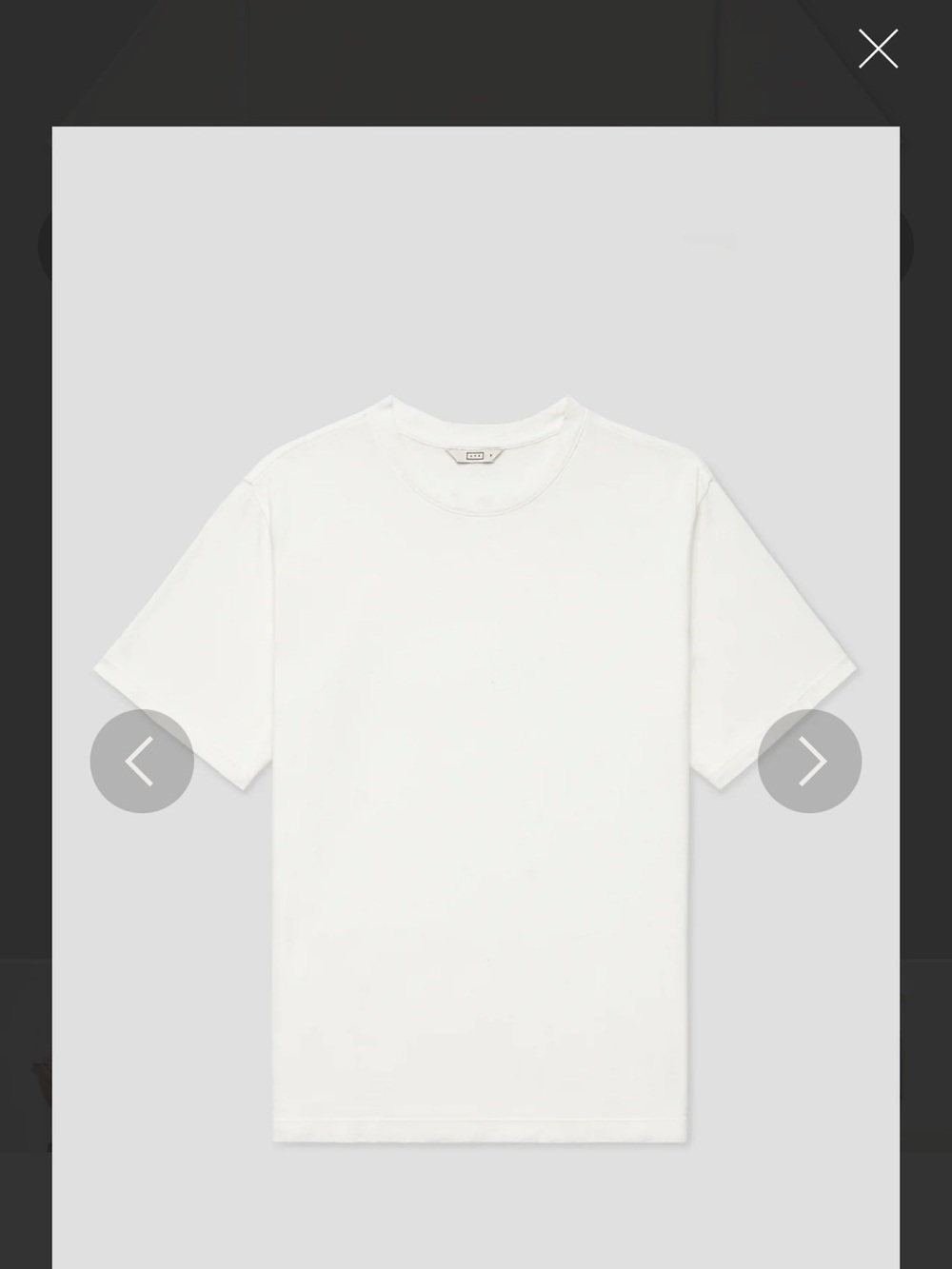 AYR THE ISLAND TEEClassic Men's Crew Neck T-Shirt in White